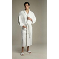 X-large Luxury Rolled Cuff Velour Premier Hotel Shawl Collar Robe